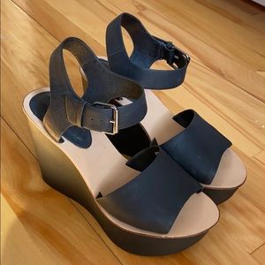 👠 TOP SHOP Wedge Sandals size 7